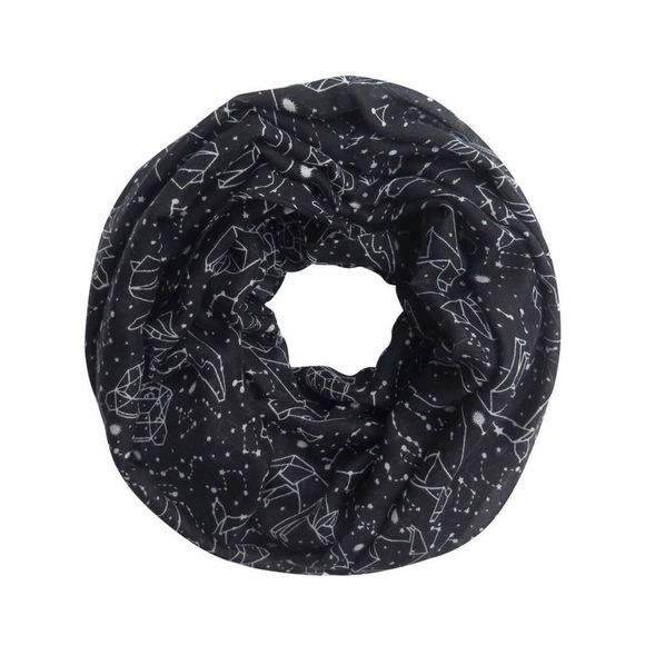 Black Constellation Infinity Scarf - Picture 1 of 1